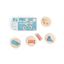 Bs Toys - Fa állatos formakirakó puzzle, kirakós