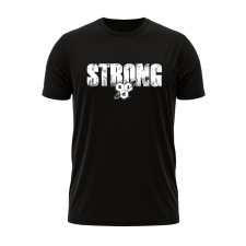 BSN Strong póló Black L férfi póló