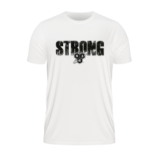BSN Strong póló White XL férfi póló