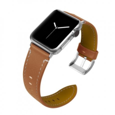 BSTRAP Apple Watch Leather Italy 38/40mm szíj, Brown mobiltelefon kellék