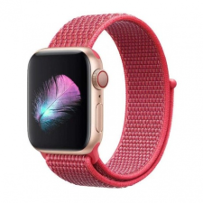 BSTRAP Apple Watch Nylon 38/40mm remienok, Pink mobiltelefon kellék