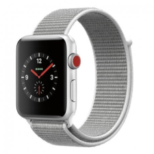 BSTRAP Apple Watch Nylon 38/40mm szíj, Silver mobiltelefon kellék
