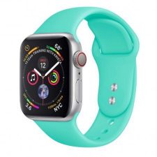 BSTRAP Apple Watch Soft Silicone 38/40mm szíj, Mint Green mobiltelefon kellék