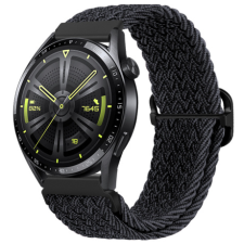 BSTRAP Braid Nylon szíj Samsung Galaxy Watch 3 41mm, black okosóra kellék
