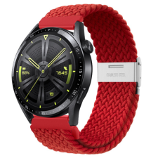 BSTRAP Elastic Nylon 2 szíj Huawei Watch GT 42mm, red okosóra kellék
