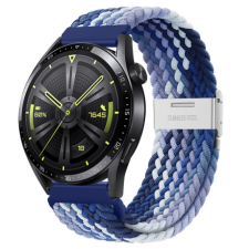 BSTRAP Elastic Nylon 2 szíj Samsung Galaxy Watch Active 2 40/44mm, blueberry okosóra kellék