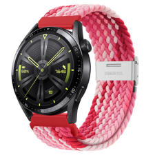 BSTRAP Elastic Nylon 2 szíj Xiaomi Amazfit Stratos 2/2S/3, strawberry okosóra kellék