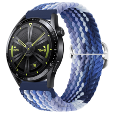BSTRAP Elastic Nylon szíj Huawei Watch GT2 Pro, blueberry okosóra kellék
