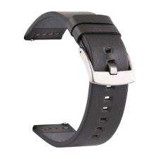 BSTRAP Fine Leather szíj Garmin Vivoactive 5, black okosóra kellék