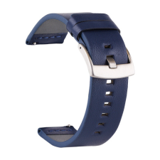 BSTRAP Fine Leather szíj Xiaomi Watch S1 Active, blue okosóra kellék