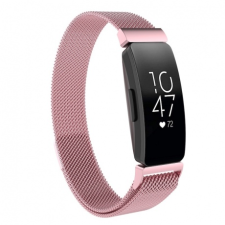BSTRAP Fitbit Inspire Milanese (Large) szíj, Rose Gold mobiltelefon kellék