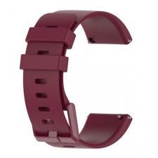 BSTRAP Fitbit Versa / Versa 2 Silicone (Large) szíj, Wine Red óraszíj