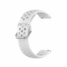 BSTRAP Garmin Venu 2S Silicone Dots szíj, White óraszíj