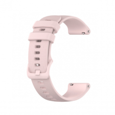 BSTRAP Garmin Venu 2S Silicone Land szíj, Light Pink okosóra kellék