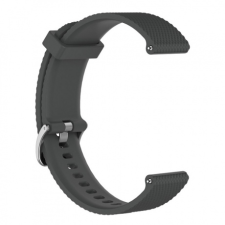 BSTRAP Garmin Vivoactive 4 Silicone Bredon szíj, Dark Gray okosóra kellék