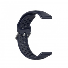 BSTRAP Garmin Vivoactive 4s Silicone Dots szíj, Dark Blue okosóra kellék