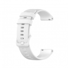BSTRAP Garmin Vivoactive 4s Silicone Land szíj, White okosóra kellék