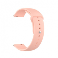 BSTRAP Garmin Vivoactive 4s Silicone szíj, Pink okosóra kellék