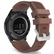 BSTRAP Huawei Watch 3 / 3 Pro Silicone Sport szíj, Brown okosóra kellék