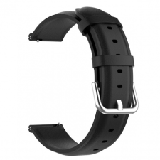 BSTRAP Huawei Watch GT2 Pro Leather Lux szíj, black okosóra kellék