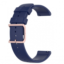 BSTRAP Huawei Watch GT3 42mm Silicone Rain szíj, dark blue okosóra kellék