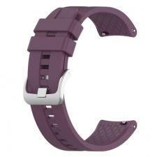 BSTRAP Huawei Watch GT3 46mm Silicone Cube szíj, Purple Plum okosóra kellék