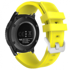 BSTRAP Huawei Watch GT3 46mm Silicone Sport szíj, Yellow okosóra kellék