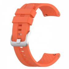 BSTRAP Huawei Watch GT 42mm Silicone Cube szíj, Orange okosóra kellék