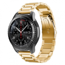 BSTRAP Huawei Watch GT 42mm Stainless Steel szíj, Gold okosóra kellék