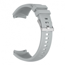 BSTRAP Huawei Watch GT/GT2 46mm Silicone Davis szíj, Gray okosóra kellék