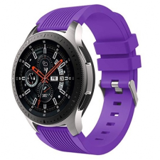 BSTRAP Huawei Watch GT/GT2 46mm Silicone Davis szíj, Purple okosóra kellék