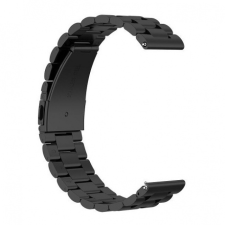 BSTRAP Huawei Watch GT/GT2 46mm Stainless Steel szíj, Black okosóra kellék