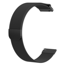 BSTRAP Milanese szíj Garmin Vivoactive 5, black okosóra kellék