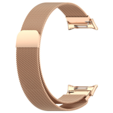 BSTRAP Milanese szíj Honor Watch 4, rose gold okosóra kellék