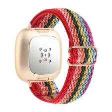 BSTRAP Pattern szíj Samsung Galaxy Watch 42mm, red rainbow okosóra kellék