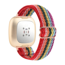 BSTRAP Pattern szíj Xiaomi Amazfit GTR 42mm, red rainbow okosóra kellék