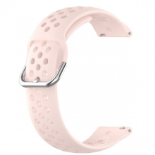 BSTRAP Samsung Galaxy Watch 3 41mm Silicone Dots szíj, pink okosóra kellék