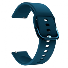 BSTRAP Samsung Galaxy Watch 3 41mm Silicone v2 szíj, Azure Blue okosóra kellék