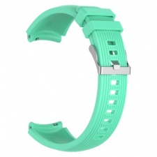 BSTRAP Samsung Galaxy Watch 3 45mm Silicone Davis szíj, Teal okosóra kellék