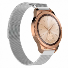 BSTRAP Samsung Galaxy Watch 42mm Milanese szíj, Silver mobiltelefon kellék