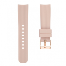 BSTRAP Samsung Galaxy Watch 42mm Silicone Line (Small) szíj, Apricot okosóra kellék