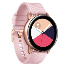 BSTRAP Samsung Galaxy Watch Active Silicone Line (Large) szíj, Pink okosóra kellék