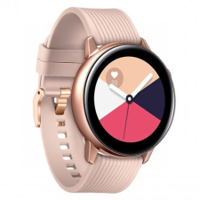 BSTRAP Samsung Galaxy Watch Active Silicone Line (Small) szíj, Apricot okosóra kellék