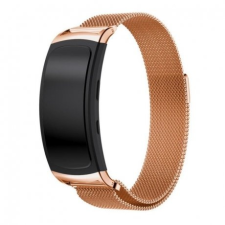 BSTRAP Samsung Gear Fit 2 Milanese szíj, Rose Gold mobiltelefon kellék