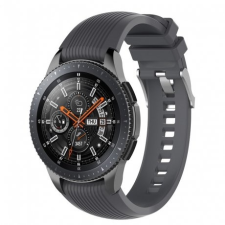 BSTRAP Samsung Gear S3 Silicone Davis szíj, Gray mobiltelefon kellék