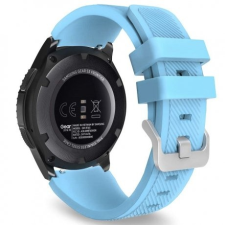 BSTRAP Samsung Gear S3 Silicone Sport szíj, Pastel Blue okosóra kellék