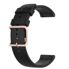 BSTRAP Silicone Rain szíj Garmin Vivoactive 5, black okosóra kellék