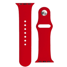 BSTRAP Silicone szíj Apple Watch 38/40/41mm, red okosóra kellék