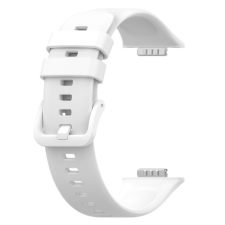 BSTRAP Silicone szíj Huawei Watch Fit 2, white okosóra kellék