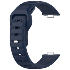 BSTRAP Silicone szíj Huawei Watch Fit 3, darkblue okosóra kellék